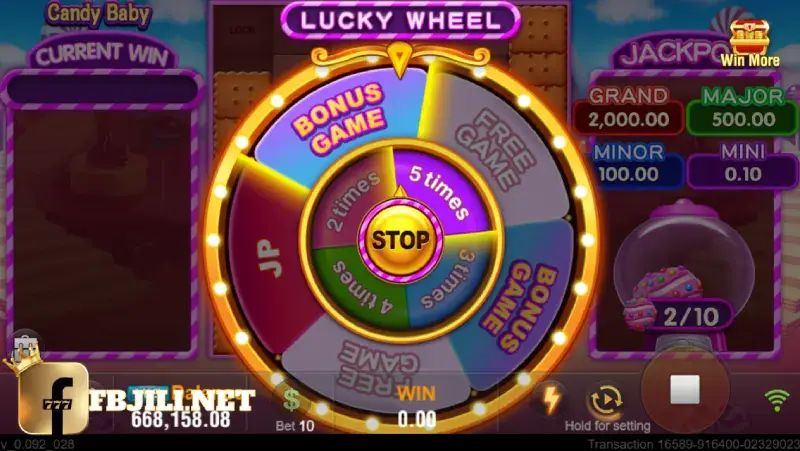 Special Candy-Themed Features
